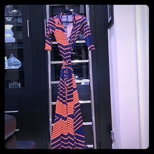 Beautiful Wrap Maxi Dress